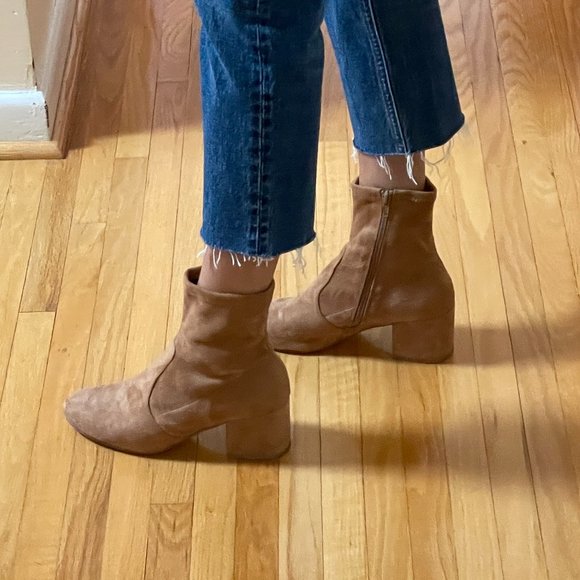 Tan Booties - Picture 3 of 8